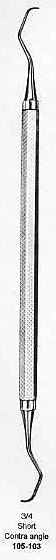 Short Contra Angle Curette